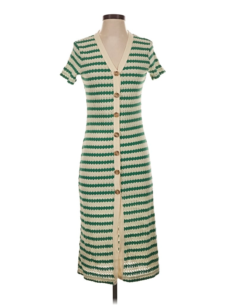 Mng Casual Dress In Green