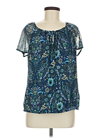 Apt. 9 Short Sleeve Blouse (view 1)