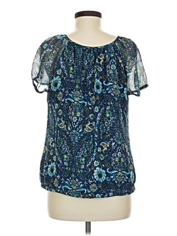 Apt. 9 Short Sleeve Blouse (view 2)