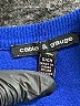 Cable & Gauge Blue Cardigan Size S - photo 7