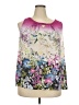 Cj Banks 100% Polyester Purple Sleeveless Blouse Size 2X - photo 1