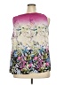 Cj Banks 100% Polyester Purple Sleeveless Blouse Size 2X - photo 2