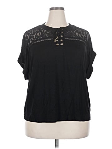 Belldini Short Sleeve Blouse (view 1)