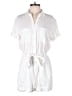Bella Dahl 100% Tencel Lyocell Solid White Romper Size S - photo 1