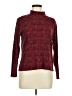 Studio Works 100% Cotton Red Long Sleeve Turtleneck Size M - photo 1