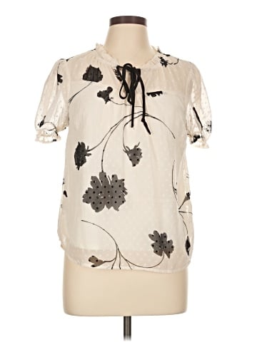 Monteau Short Sleeve Blouse (view 1)