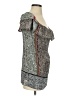 DR2 100% Rayon Gray Short Sleeve Blouse Size S - photo 4