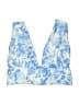 Decree Tie-dye Blue Swimsuit Top Size XXL - photo 1