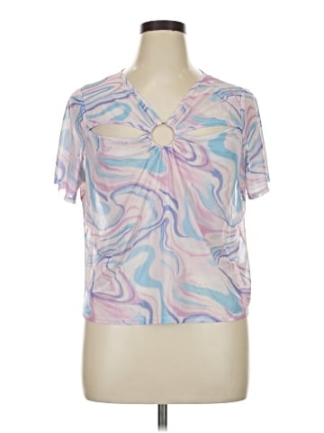 Homegirl Society Short Sleeve Blouse (view 1)