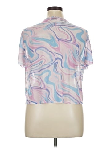 Homegirl Society Short Sleeve Blouse (view 2)