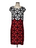 R&K Graphic Red Cocktail Dress Size L - photo 1