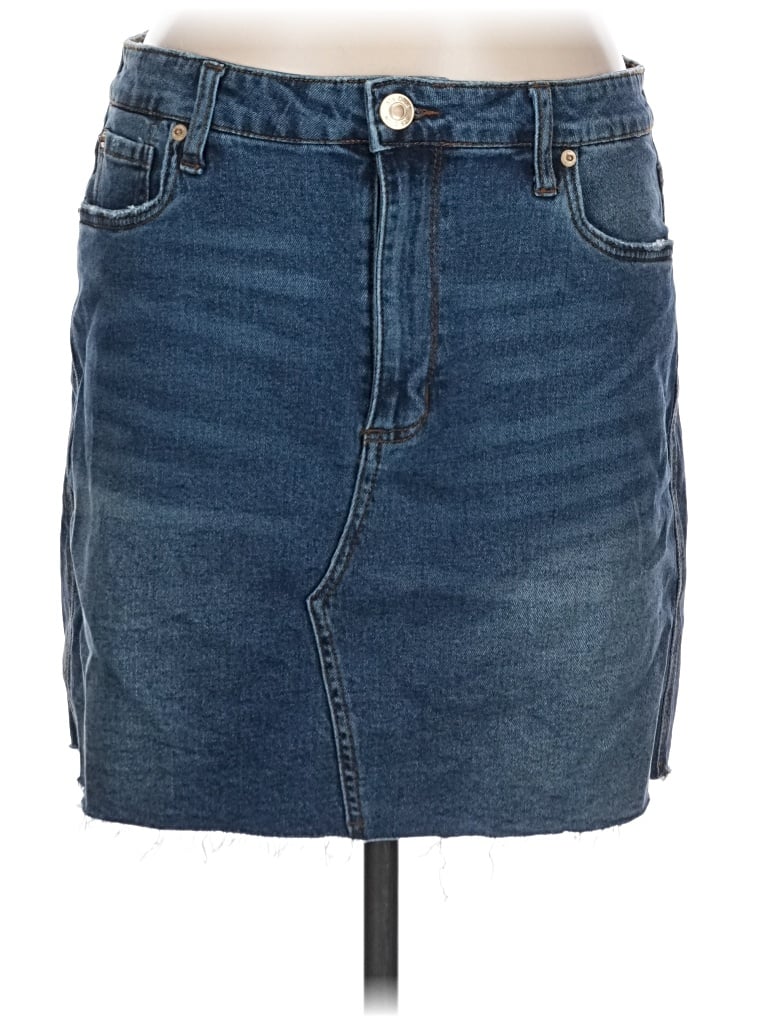 Pre-owned Sts Blue Denim Skirt In Blue