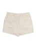 Express 100% Cotton Stripes Ivory Shorts Size 10 - photo 2