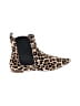 Twin-Set 100% Leather Animal Print Leopard Print Brown Ankle Boots Size EU 38 - photo 1