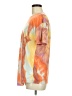 Shein 100% Polyester Tie-dye Orange Short Sleeve T-Shirt Size 6 - photo 5