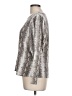Ava James Animal Print Silver Pullover Sweater Size L - photo 5