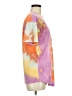 Shein 100% Polyester Tie-dye Orange Short Sleeve T-Shirt Size 6 - photo 4