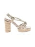 Mercedes Castillo Ivory Heels Size 7 - photo 1