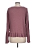 Paper Crane Burgundy Long Sleeve Top Size L - photo 2