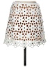 MICHAEL Michael Kors 100% Polyester White Casual Skirt Size XS - photo 1