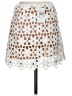 MICHAEL Michael Kors 100% Polyester White Casual Skirt Size XS - photo 2