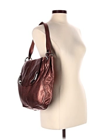 B Makowsky Leather Hobo (view 2)