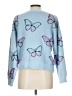 Justique Hearts Blue Pullover Sweater Size 12 - 14 - photo 2