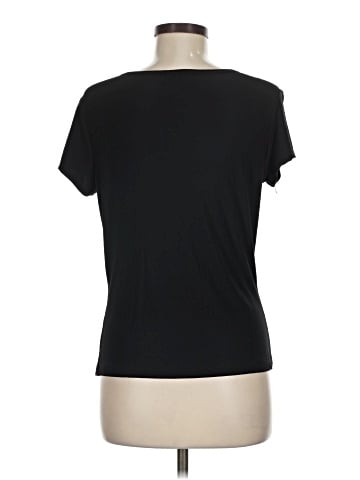 Brittany Black Short Sleeve T-Shirt (view 2)