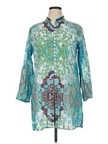 Unbranded Long Sleeve Button-Down Shirt (view 1)