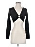 Romwe Black Long Sleeve Top Size 4 - photo 1