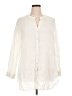 Sigrid Olsen Ivory Long Sleeve Button-Down Shirt Size XL - photo 1