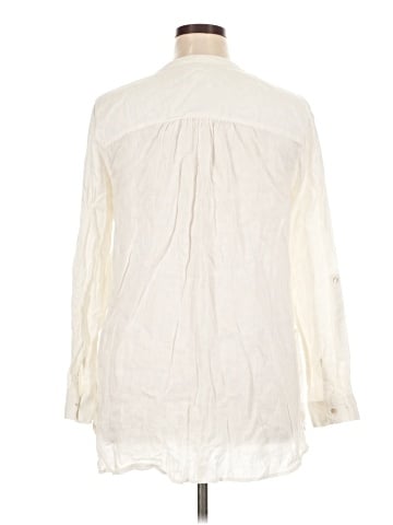 Sigrid Olsen Long Sleeve Button-Down Shirt (view 2)