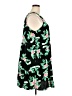 Old Navy 100% Rayon Tropical Black Casual Dress Size XXL - photo 4