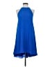 Grayson Solid Blue Casual Dress Size XS (1) - photo 1