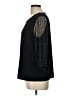 CeCe Black 3/4 Sleeve Top Size L - photo 5