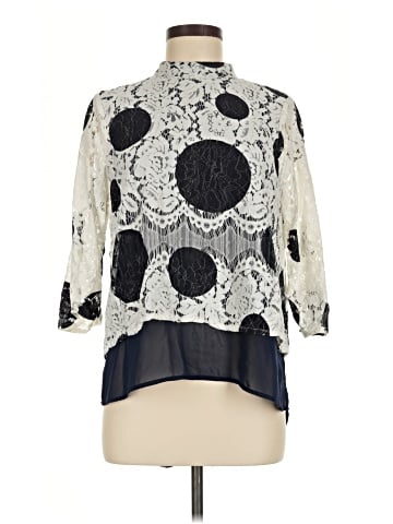 HD in Paris 3/4 Sleeve Blouse (view 1)