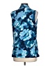 Tommy Bahama Blue Sleeveless Blouse Size L - photo 2