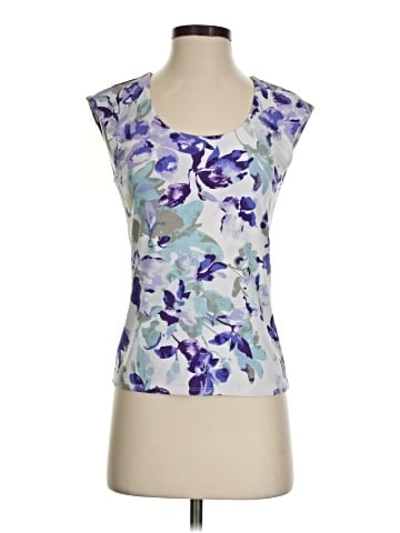 White House Black Market Sleeveless Blouse (view 1)