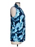 Tommy Bahama Blue Sleeveless Blouse Size L - photo 4