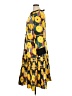 Assorted Brands Print Yellow Casual Dress Size 1X - photo 5