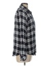 Le Lis 100% Rayon Plaid Black Long Sleeve Button-Down Shirt Size L - photo 4