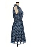 Max Studio 100% Polyester Paisley Blue Cocktail Dress Size M - photo 4
