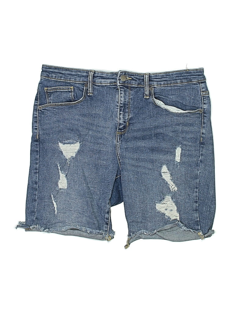 Pre-owned Universal Thread Denim Shorts In Blue