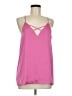 BCBGMAXAZRIA Pink Sleeveless Blouse Size M - photo 1