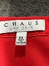 Chaus 100% Polyester Red 3/4 Sleeve Blouse Size 2X - photo 7