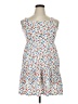 Old Navy Floral White Casual Dress Size XL - photo 1