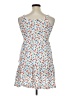 Old Navy Floral White Casual Dress Size XL - photo 2