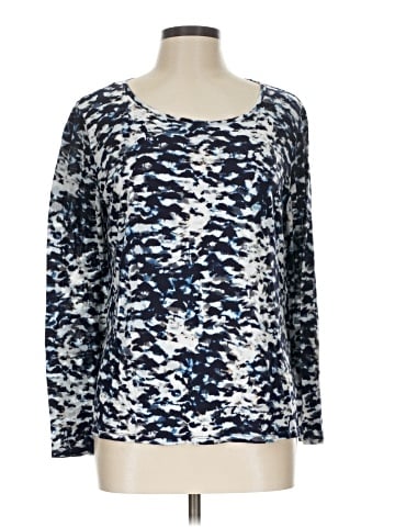 Liz Claiborne Long Sleeve T-Shirt (view 1)