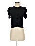 August Silk Black Cardigan Size S - photo 1