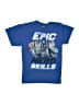 DC Comics 100% Cotton Blue Short Sleeve T-Shirt Size 18 - photo 1